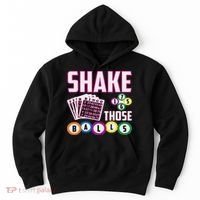 Shake Those Balls Funny Bingo Hoodie thumb 0