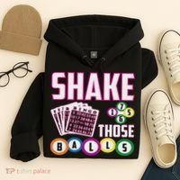 Shake Those Balls Funny Bingo Hoodie thumb 4