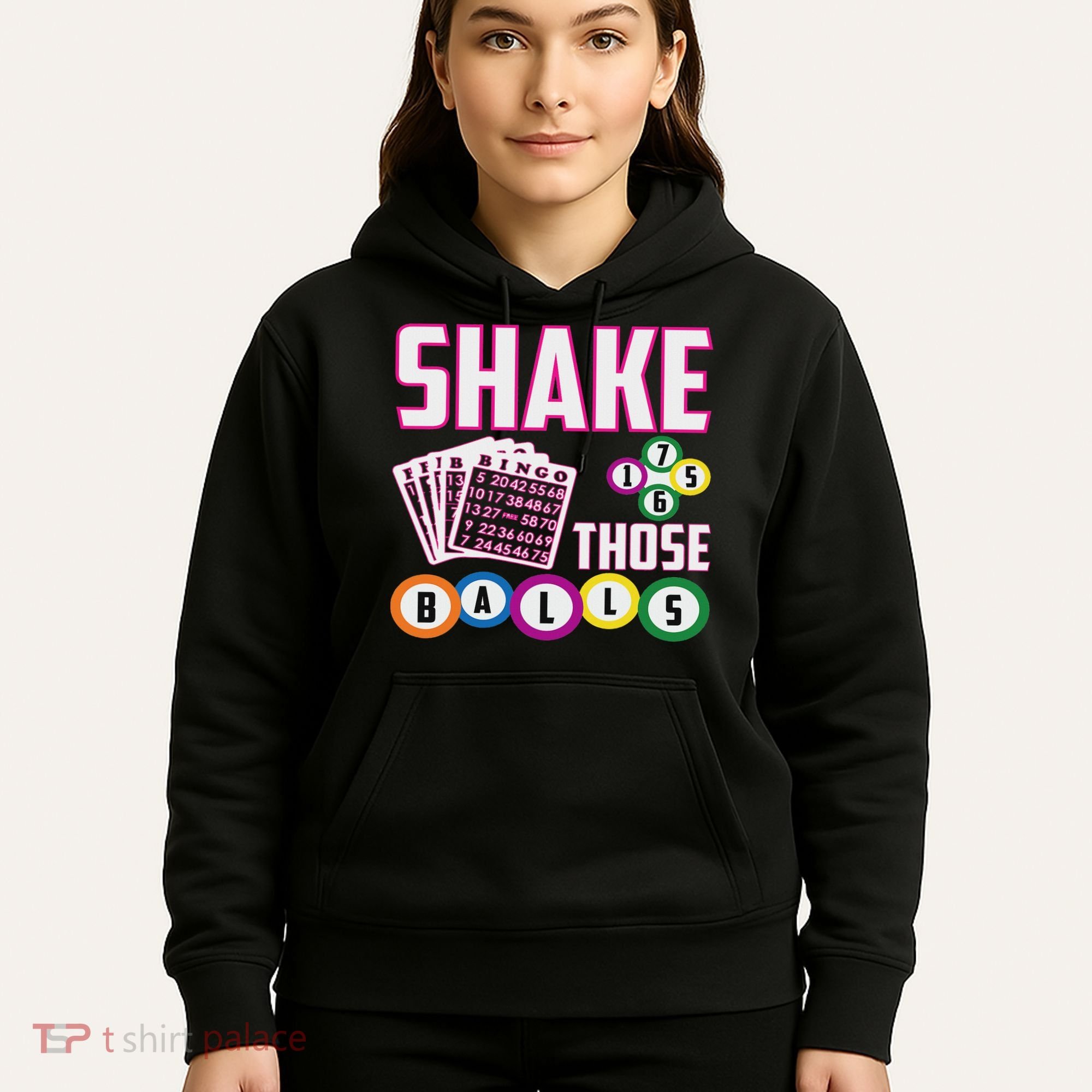 Shake Those Balls Funny Bingo Hoodie