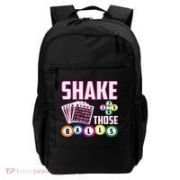 Shake Those Balls Funny Bingo Backpack thumb 0