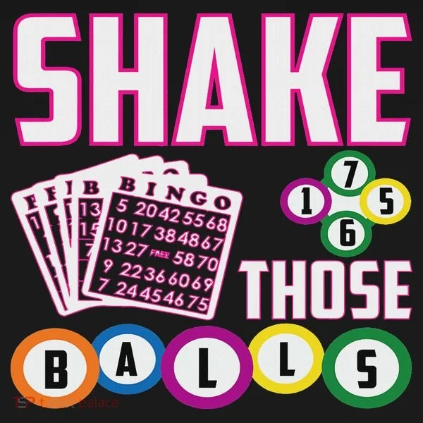 Shake Those Balls Funny Bingo Bucket Hat