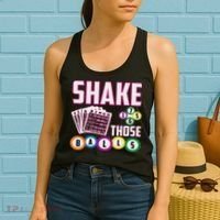 Shake Those Balls Funny Bingo Women's Tank Top thumb 2