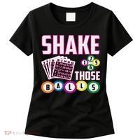 Shake Those Balls Funny Bingo Women's T-Shirt thumb 0