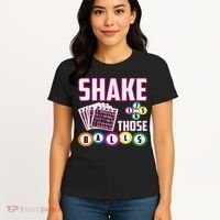 Shake Those Balls Funny Bingo Women's T-Shirt thumb 4