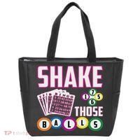 Shake Those Balls Funny Bingo Tote Bag thumb 0