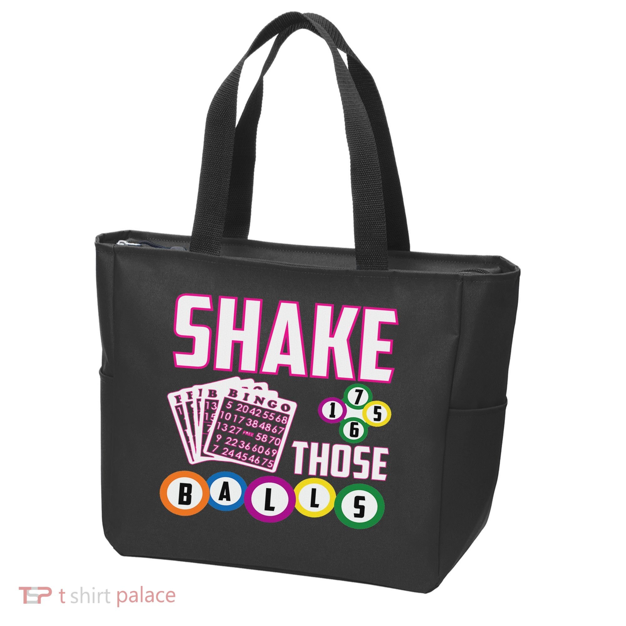 Shake Those Balls Funny Bingo Tote Bag