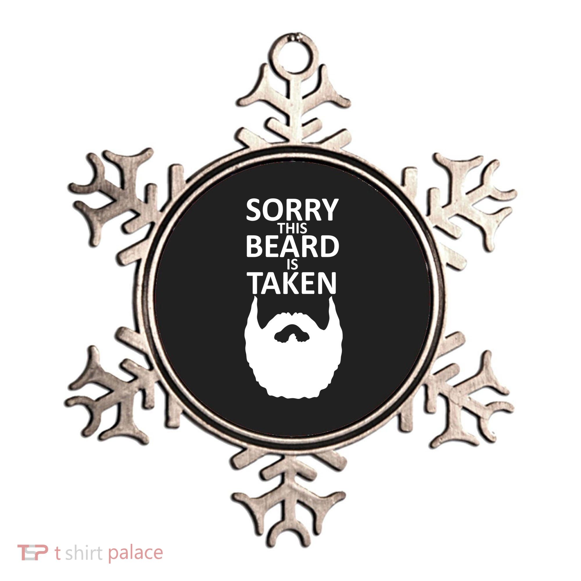 Sorry This Beard Is Taken Ornament