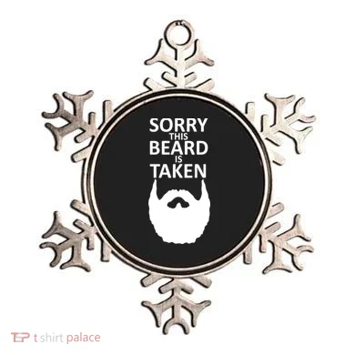 Sorry This Beard Is Taken Ornament