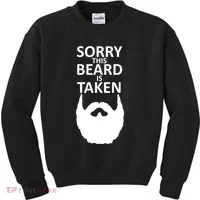 Sorry This Beard Is Taken Kids Sweatshirt thumb 0