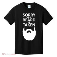 Sorry This Beard Is Taken Kids T-Shirt thumb 0
