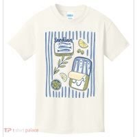 Sardines Tin Coastal Mediterranean Seafood Kids T-Shirt thumb 0