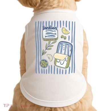Sardines Tin Coastal Mediterranean Seafood Doggie Tank