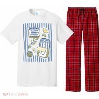 Sardines Tin Coastal Mediterranean Seafood Pajama Set thumb 0