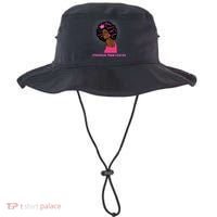 Stronger Than Cancer African American Woman Bucket Hat thumb 0