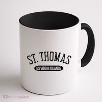 St Thomas Cool Gift Classic Style St Thomas Us Virgin Islands Gift Coffee Mug thumb 1