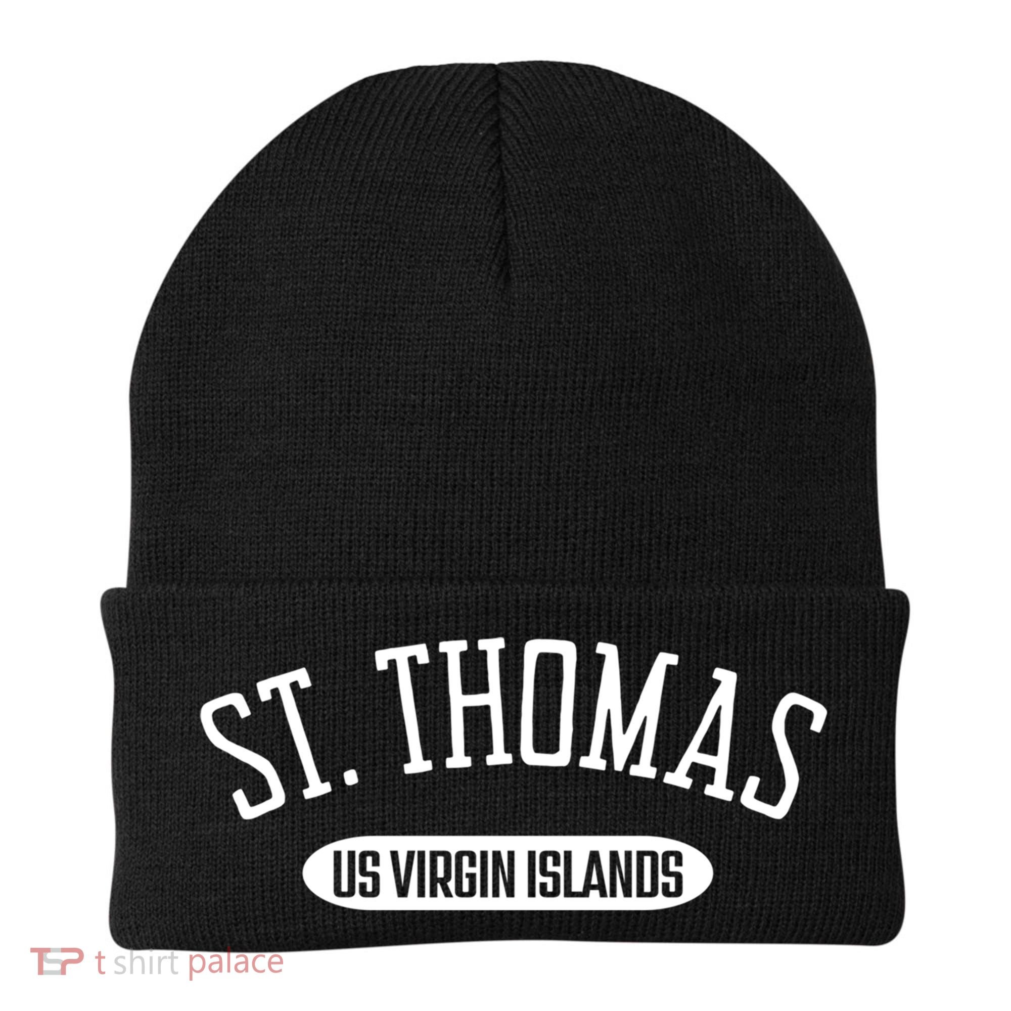 St Thomas Cool Gift Classic Style St Thomas Us Virgin Islands Gift Beanie