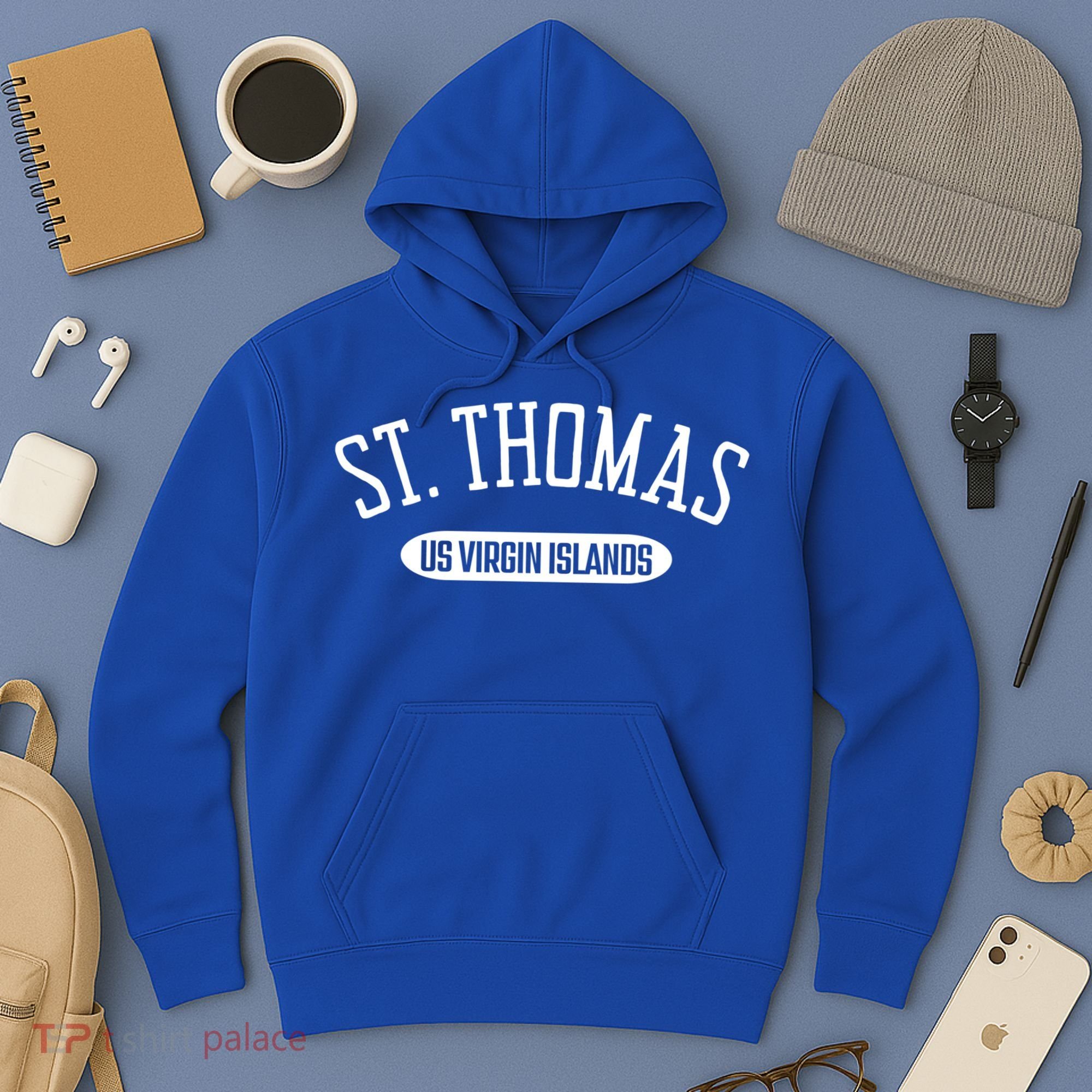 St Thomas Cool Gift Classic Style St Thomas Us Virgin Islands Gift Hoodie