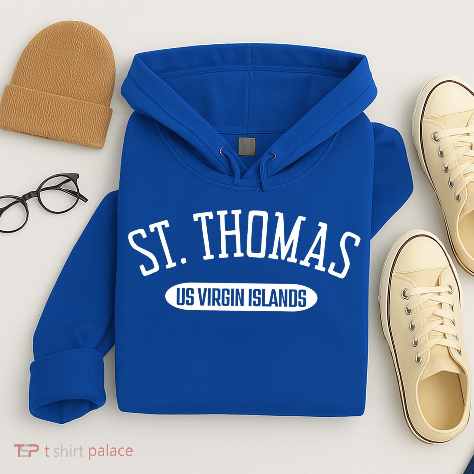 St Thomas Cool Gift Classic Style St Thomas Us Virgin Islands Gift Hoodie