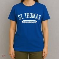 St Thomas Cool Gift Classic Style St Thomas Us Virgin Islands Gift T-Shirt thumb 4