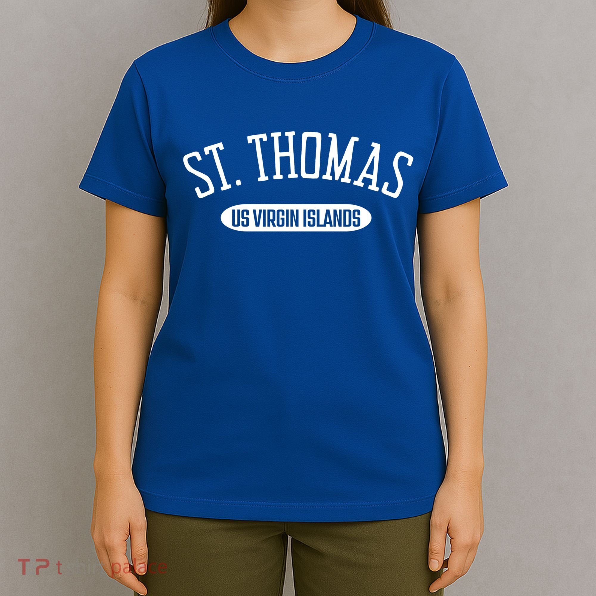 St Thomas Cool Gift Classic Style St Thomas Us Virgin Islands Gift T-Shirt