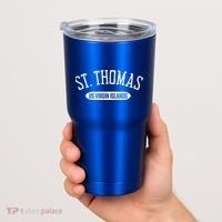 St Thomas Cool Gift Classic Style St Thomas Us Virgin Islands Gift Tumbler thumb 2