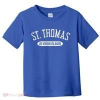 St Thomas Cool Gift Classic Style St Thomas Us Virgin Islands Gift Toddler T-Shirt thumb 0