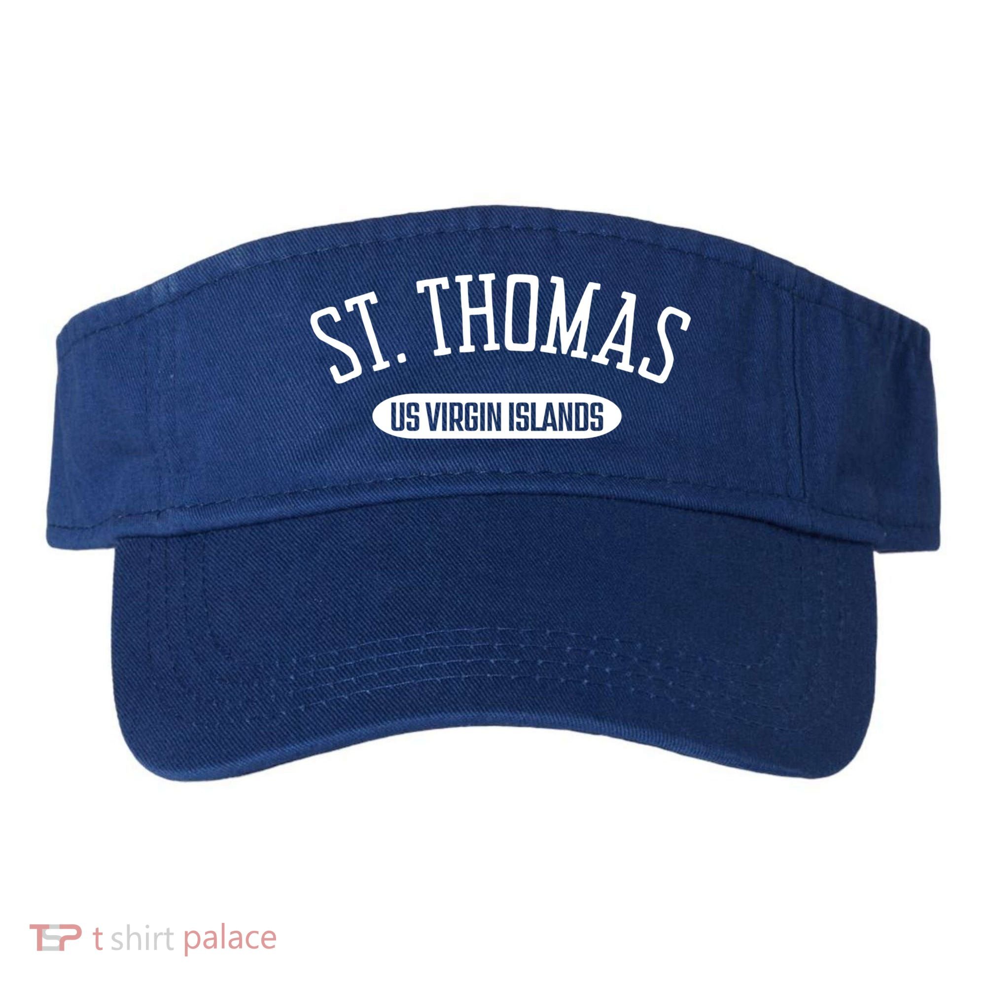 St Thomas Cool Gift Classic Style St Thomas Us Virgin Islands Gift Visor