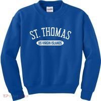 St Thomas Cool Gift Classic Style St Thomas Us Virgin Islands Gift Kids Sweatshirt thumb 0