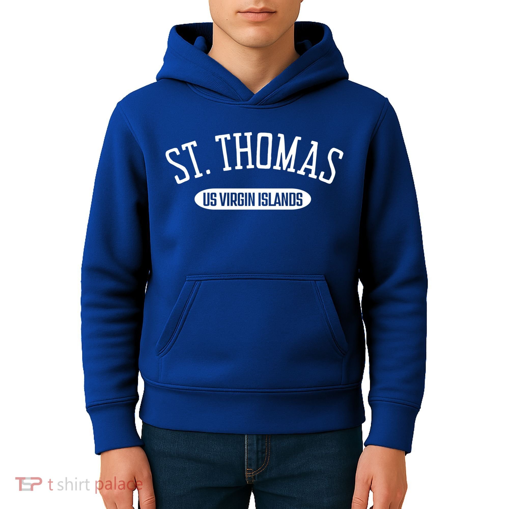 St Thomas Cool Gift Classic Style St Thomas Us Virgin Islands Gift Kids Hoodie