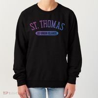 St Thomas Cool Gift Classic Style St Thomas Us Virgin Islands Gift Women's Sweatshirt thumb 0