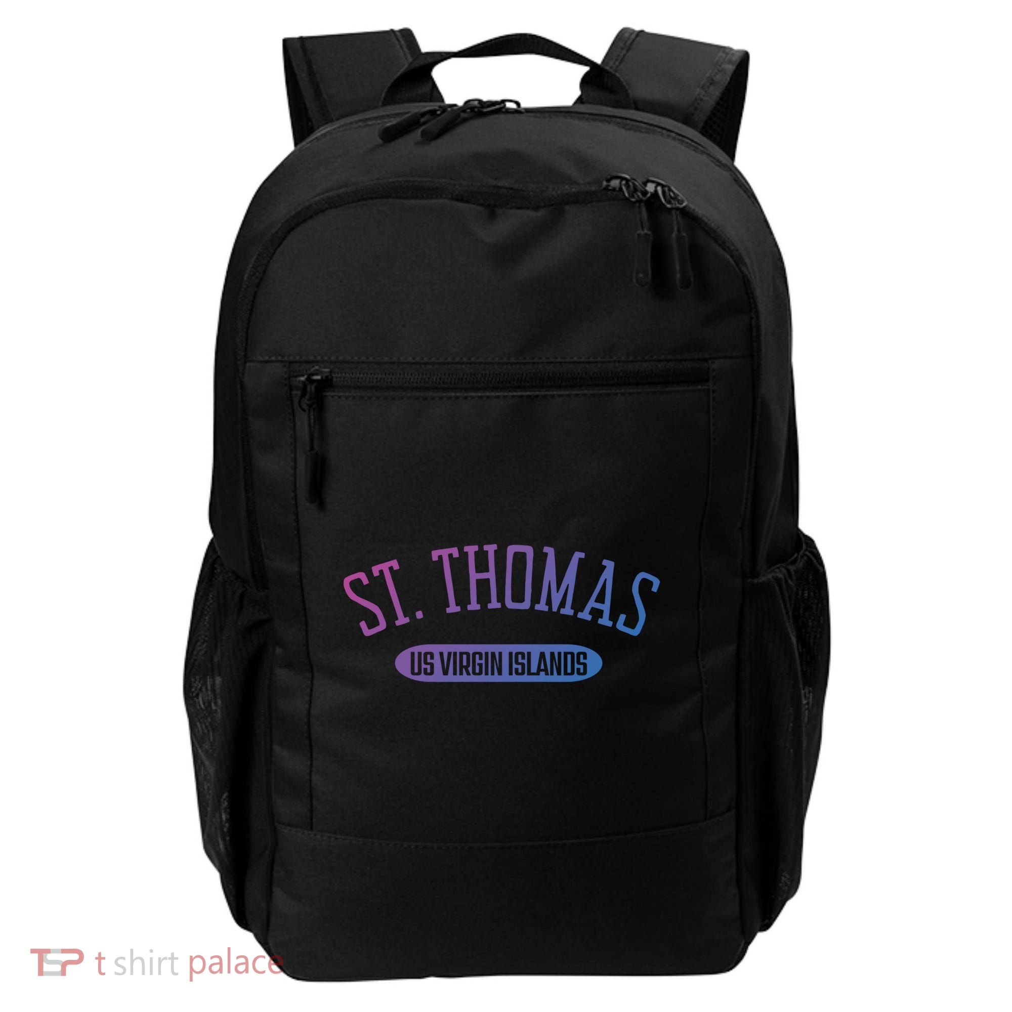 St Thomas Cool Gift Classic Style St Thomas Us Virgin Islands Gift Backpack