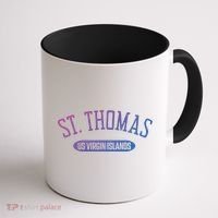 St Thomas Cool Gift Classic Style St Thomas Us Virgin Islands Gift Coffee Mug thumb 1