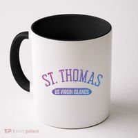 St Thomas Cool Gift Classic Style St Thomas Us Virgin Islands Gift Coffee Mug thumb 0