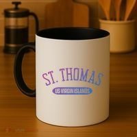 St Thomas Cool Gift Classic Style St Thomas Us Virgin Islands Gift Coffee Mug thumb 4