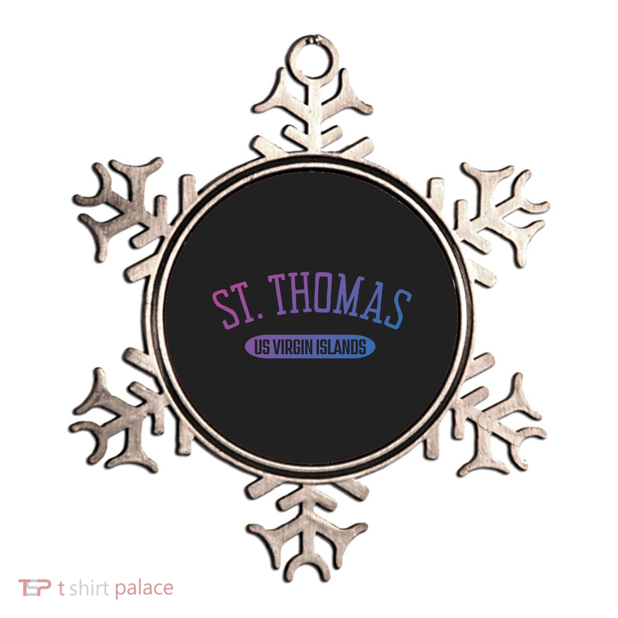 St Thomas Cool Gift Classic Style St Thomas Us Virgin Islands Gift Ornament