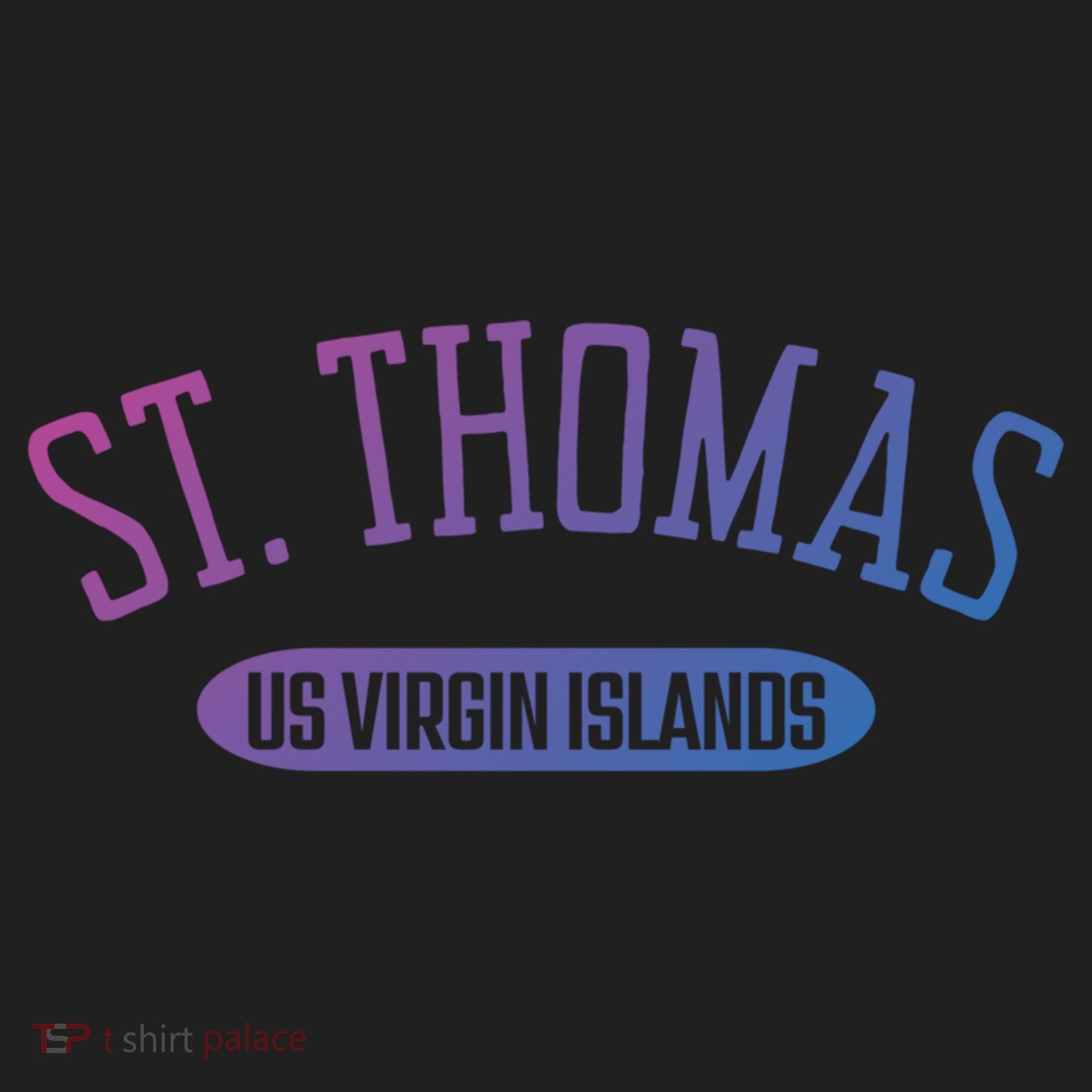 St Thomas Cool Gift Classic Style St Thomas Us Virgin Islands Gift Golf Towel