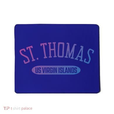 St Thomas Cool Gift Classic Style St Thomas Us Virgin Islands Gift Mousepad