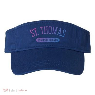 St Thomas Cool Gift Classic Style St Thomas Us Virgin Islands Gift Visor