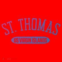 St Thomas Cool Gift Classic Style St Thomas Us Virgin Islands Gift Santa Hat thumb 1