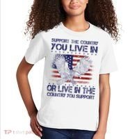 Support The Country You Live In Or Live In Where You Support Kids T-Shirt thumb 2
