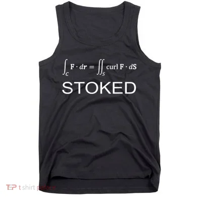 Stokes Theorem Calculus Math Teacher Engineer Tank Top