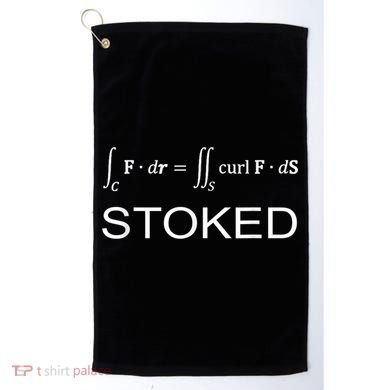 Stokes Theorem Calculus Math Teacher Engineer Golf Towel