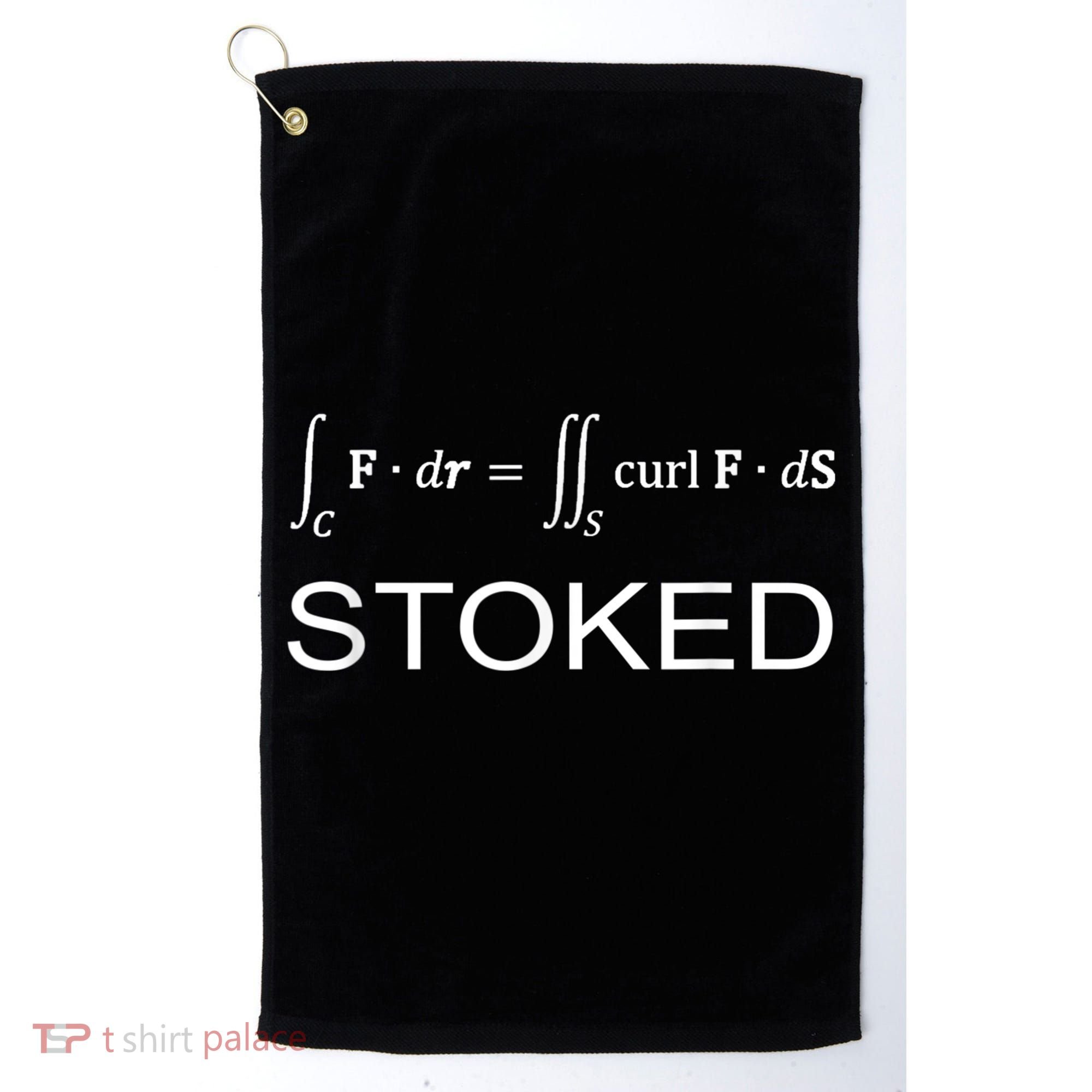 Stokes Theorem Calculus Math Teacher Engineer Golf Towel