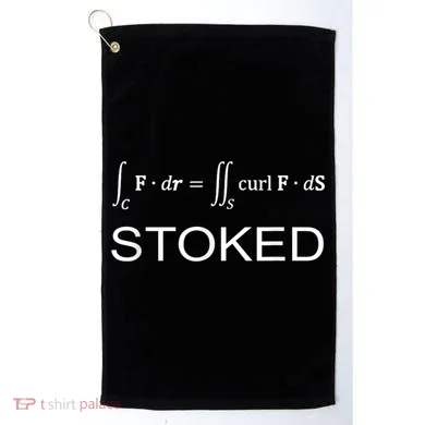 Stokes Theorem Calculus Math Teacher Engineer Golf Towel