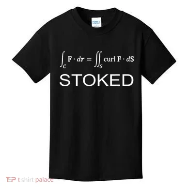 Stokes Theorem Calculus Math Teacher Engineer Kids T-Shirt