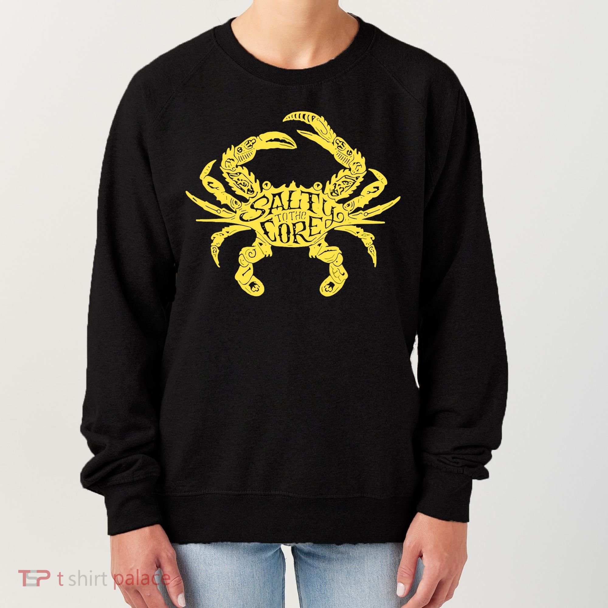 Salty To Core Crab Women's Sweatshirt