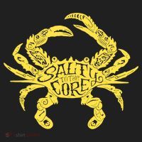 Salty To Core Crab Women's Sweatshirt thumb 2