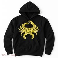 Salty To Core Crab Hoodie thumb 0