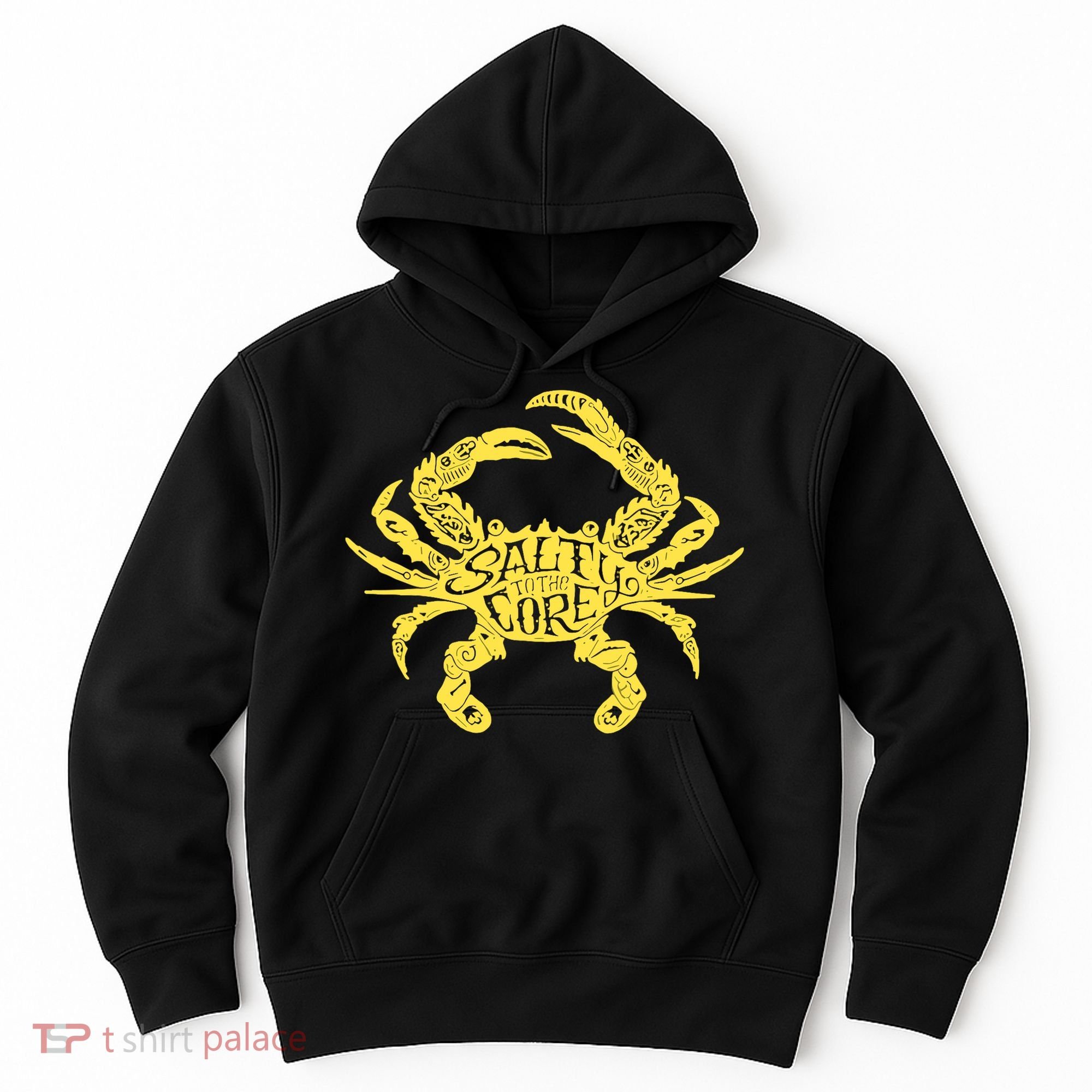 Salty To Core Crab Hoodie