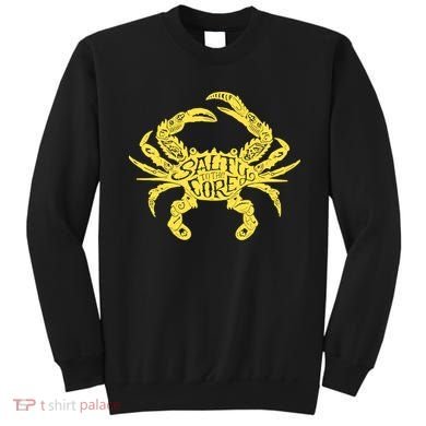 Salty To Core Crab Sweatshirt